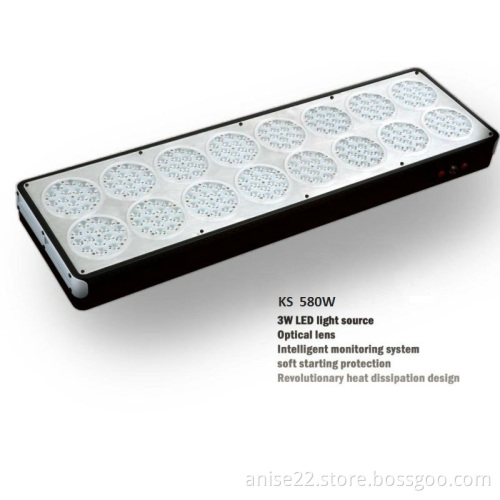 Eco-friendly 580W Orange LED Plant Growing Weed Lights for Hydroponic Greenhouse Lights